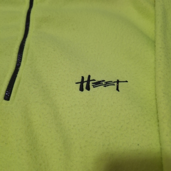 Xtreme Heet Neon Yellow Green Pullover Size XL Made In Taiwan R.O.C - Picture 7 of 7